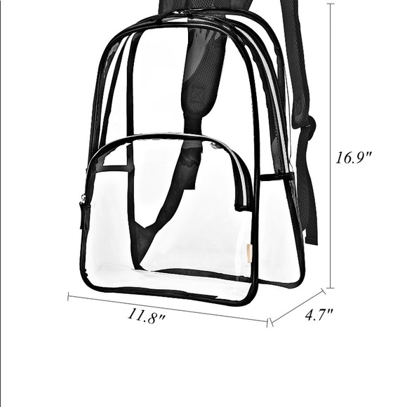 🎒NWT CLEAR BACKPACKS 🎒 - Picture 2 of 4